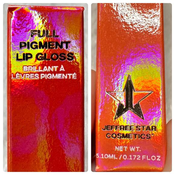 NIB Jeffree Star Supreme Gloss Full Pigment Lip Gloss Entwined Full Size 5.10ml - Picture 5 of 9